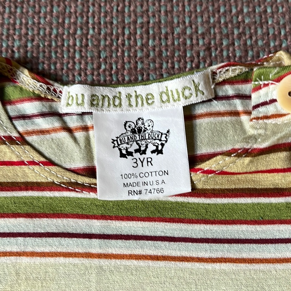 Vintage Bu and the Duck,100% Cotton tops .
